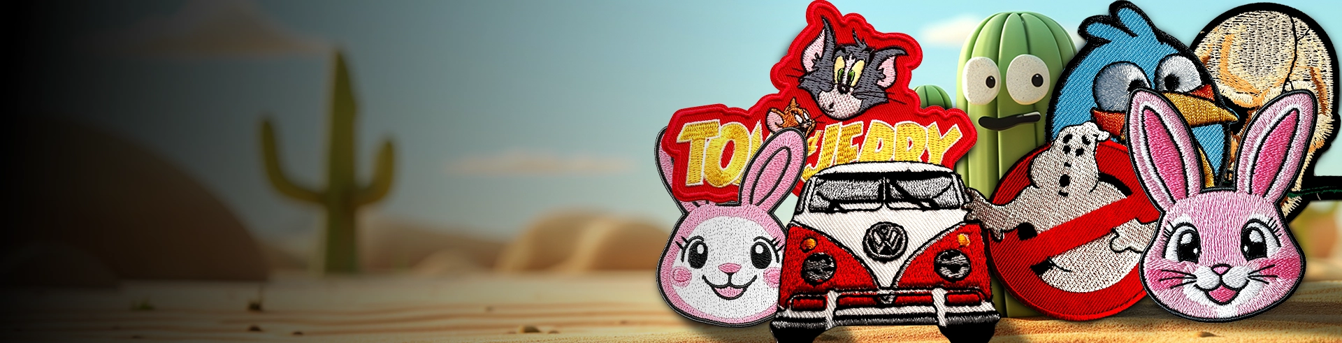 Cartoon Embroidered Patches