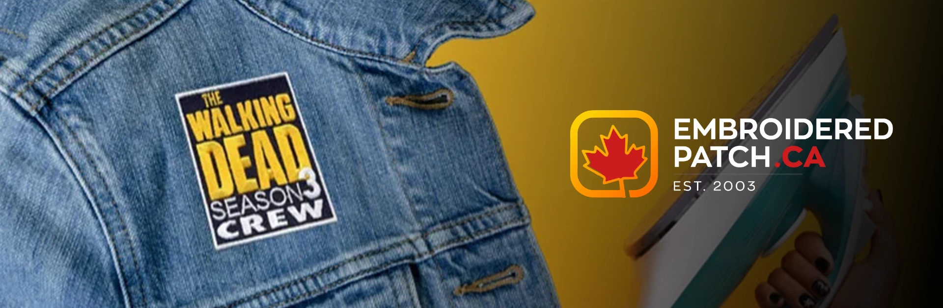 custom iron-on banner custom iron-on banner