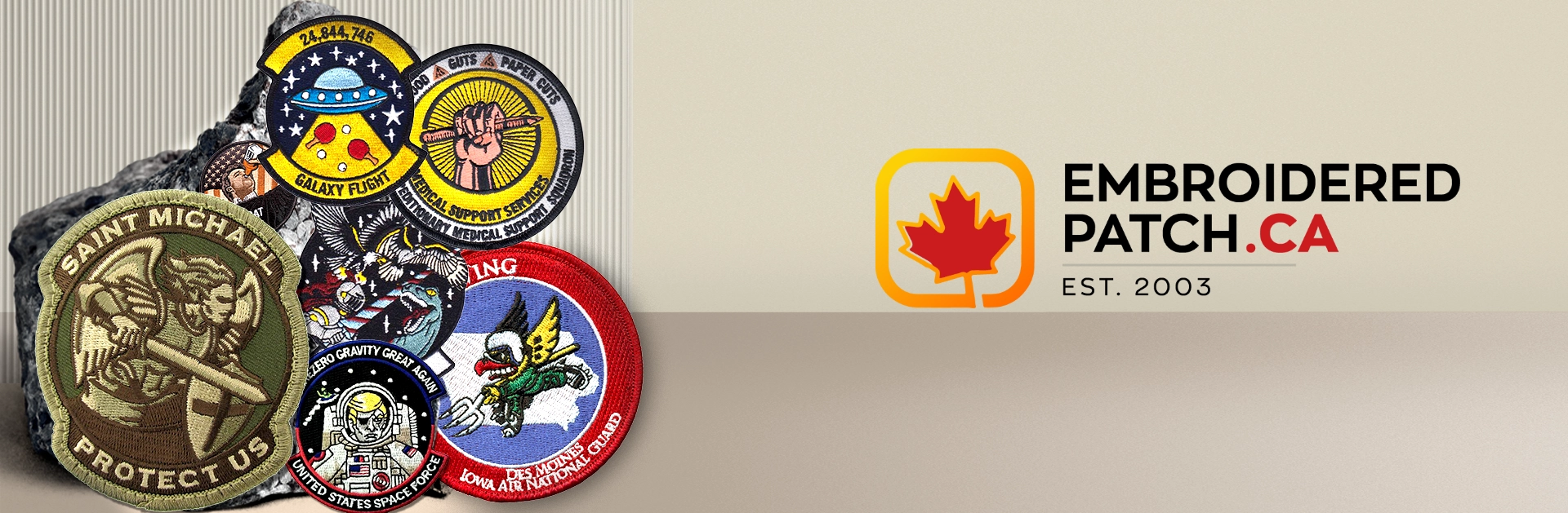 Morale Patches Banner Morale Patches Banner