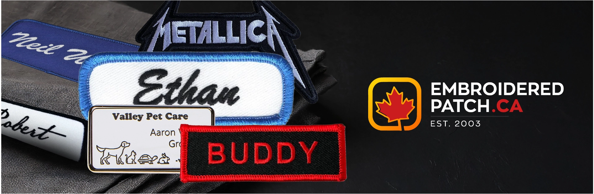 Name Patches Banner Name Patches Banner