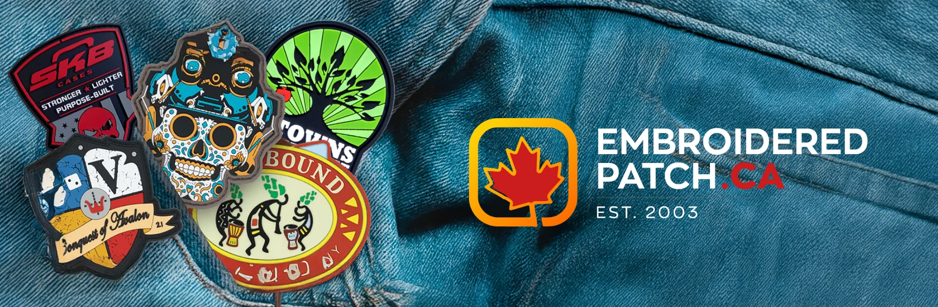PVC Patches Banner PVC Patches Banner
