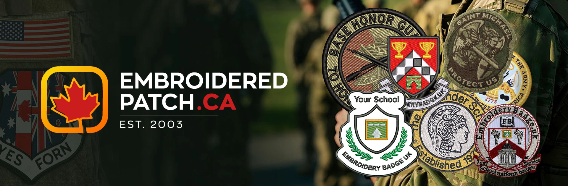 uniform patches banner uniform patches banner