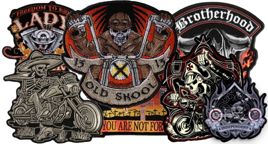 Motorcycle Patches Design