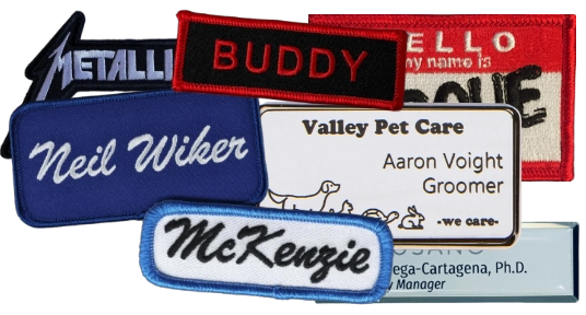 Name Patches Design Name Patches Design