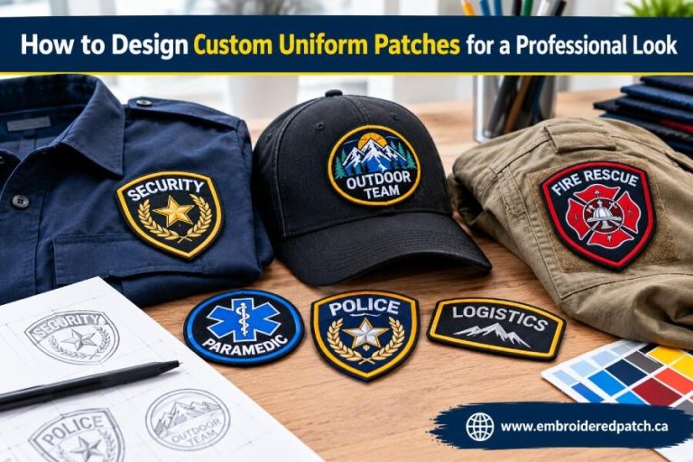 Design Custom Uniform Patches for a Professional Look