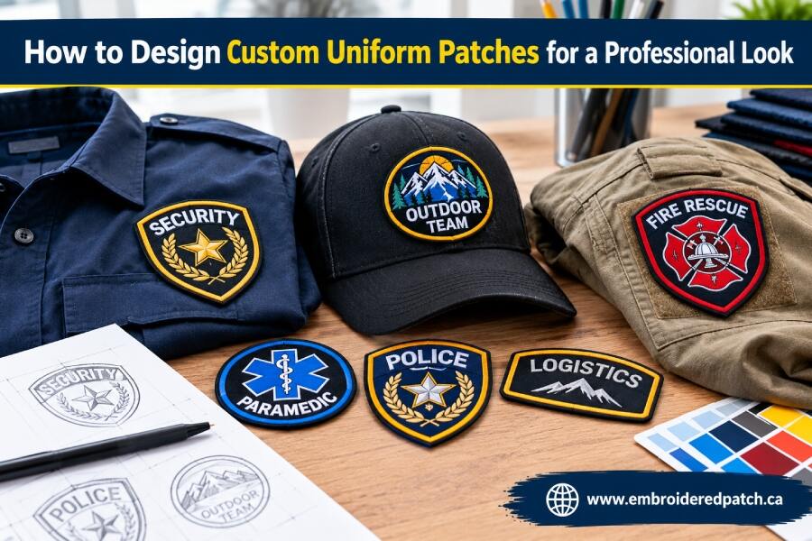 Design Custom Uniform Patches for a Professional Look