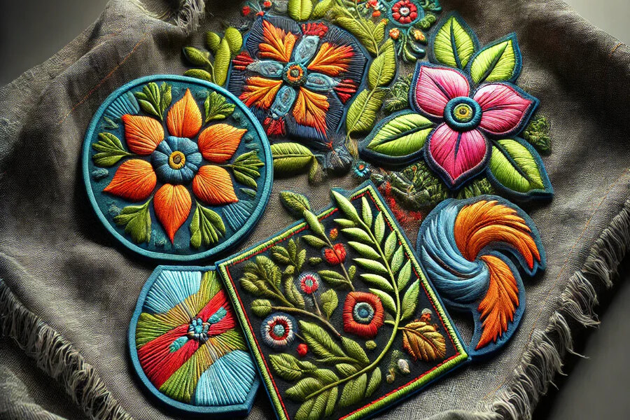 Eye-Catching Embroidered Patch Designs
