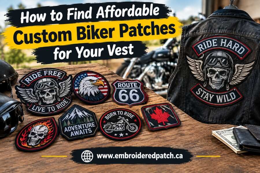 Find Affordable Custom Biker Patches for Your Vest