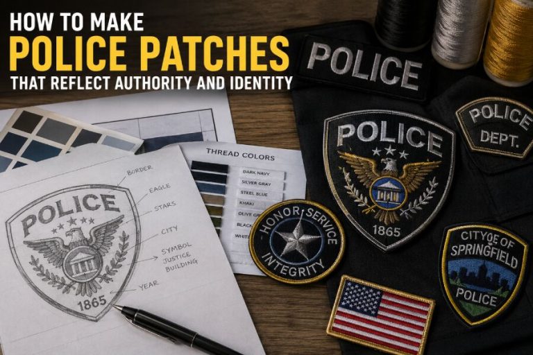 Police Patches That Reflect Authority And Identity