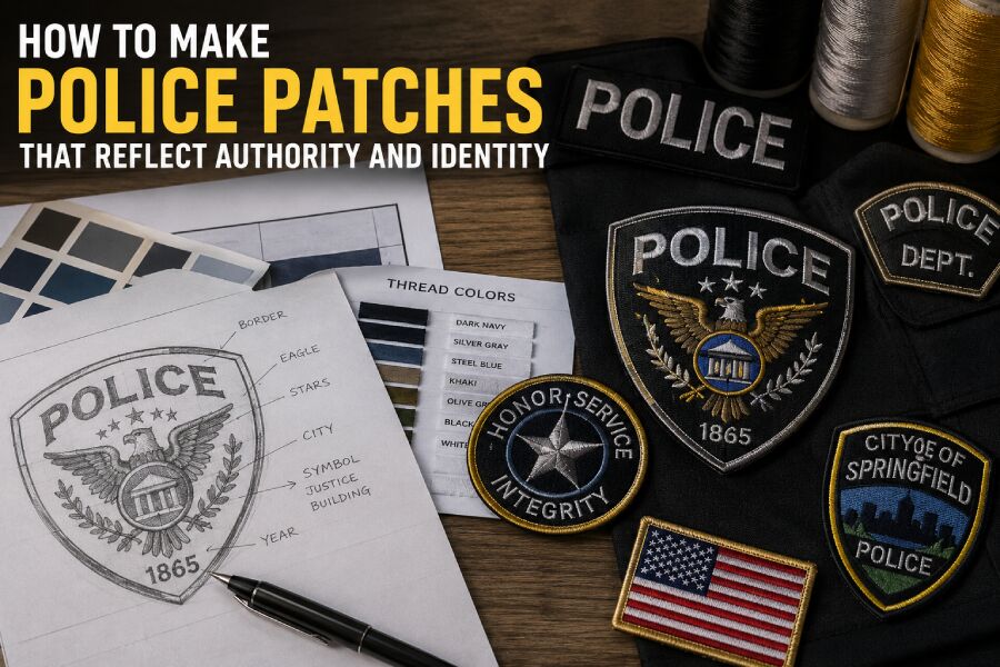 Police Patches That Reflect Authority And Identity
