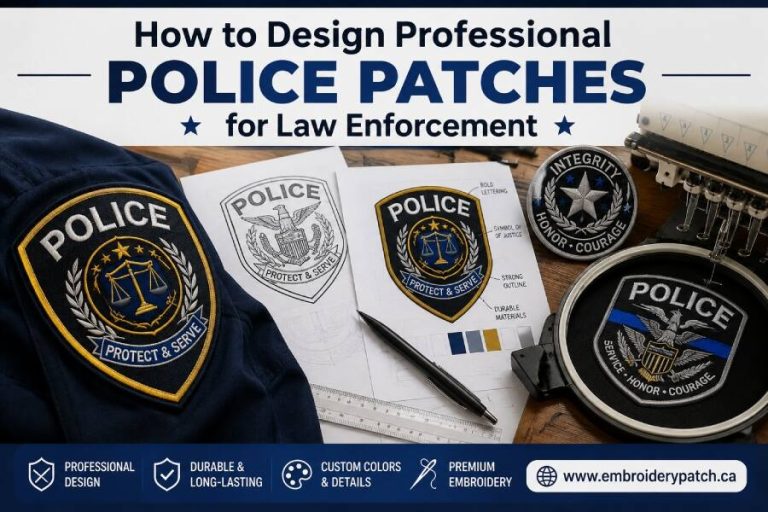 Professional Police Patches for Law Enforcement