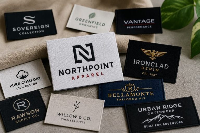 Showcase Your Logo Perfectly On Custom Woven Labels